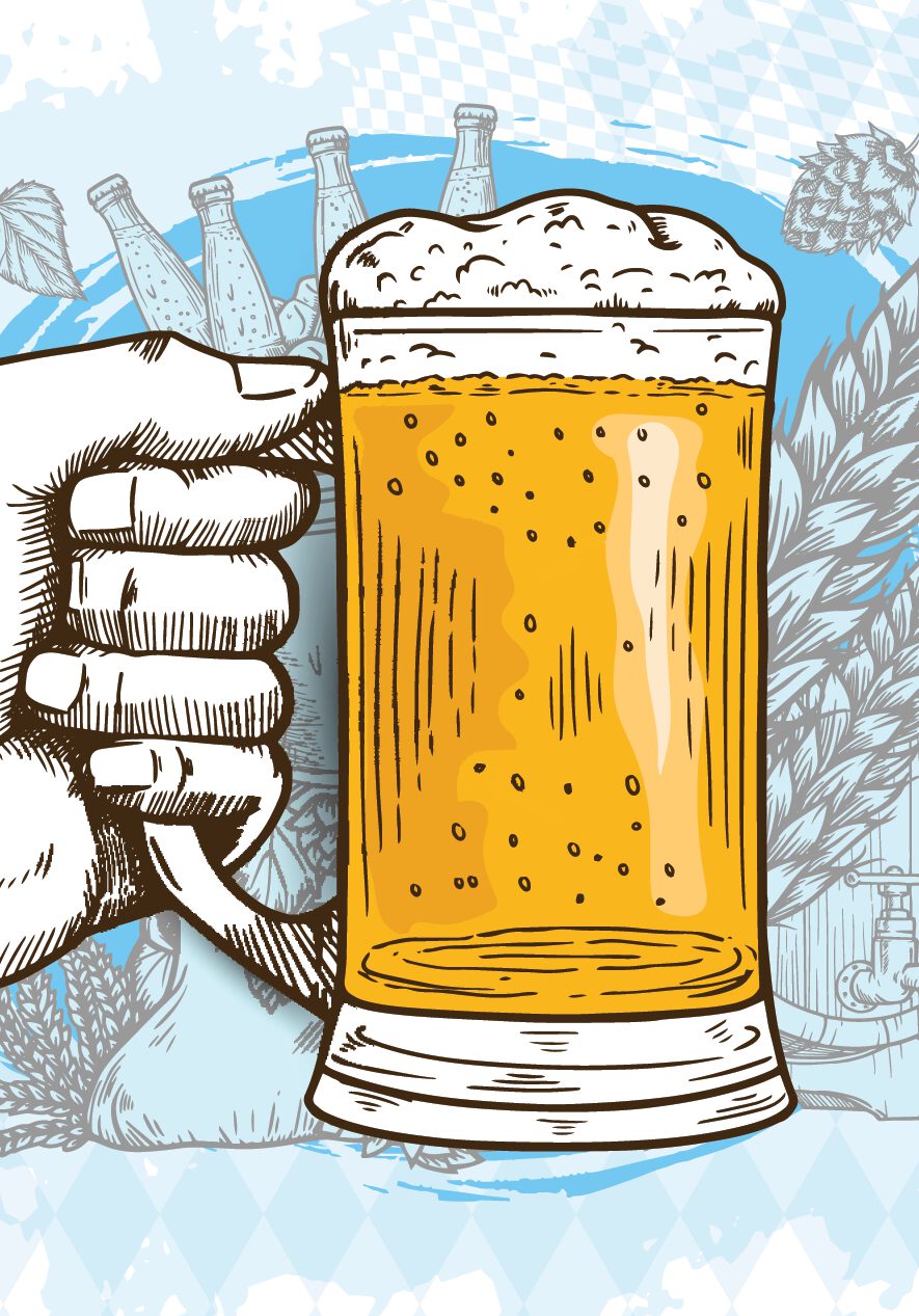 Stärke antrinken in Coburg, Franken und Bayern